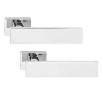 Ручки на розеті TUPAI Linha Q2 2730 RE (3045-1999) хром світлий